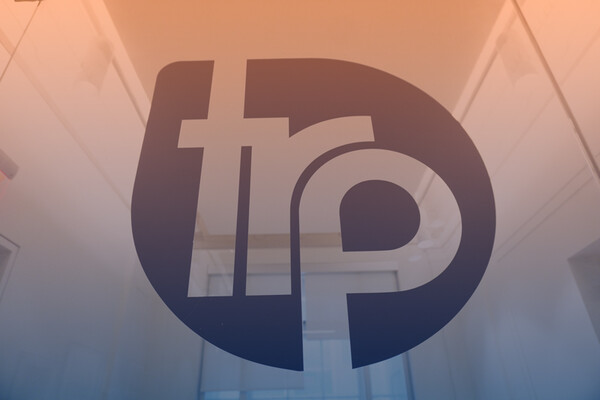 TRP logo window decal