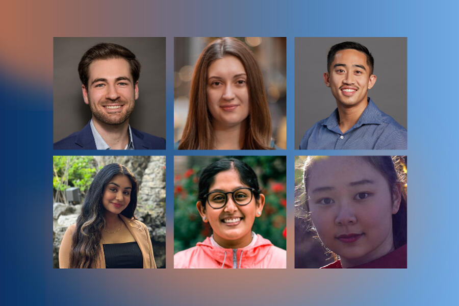 Sam Neumark, Janine Noorloos, Tyler Redublo, Jaspreet Randhawa, Fairuz Karim, Ellis Gao