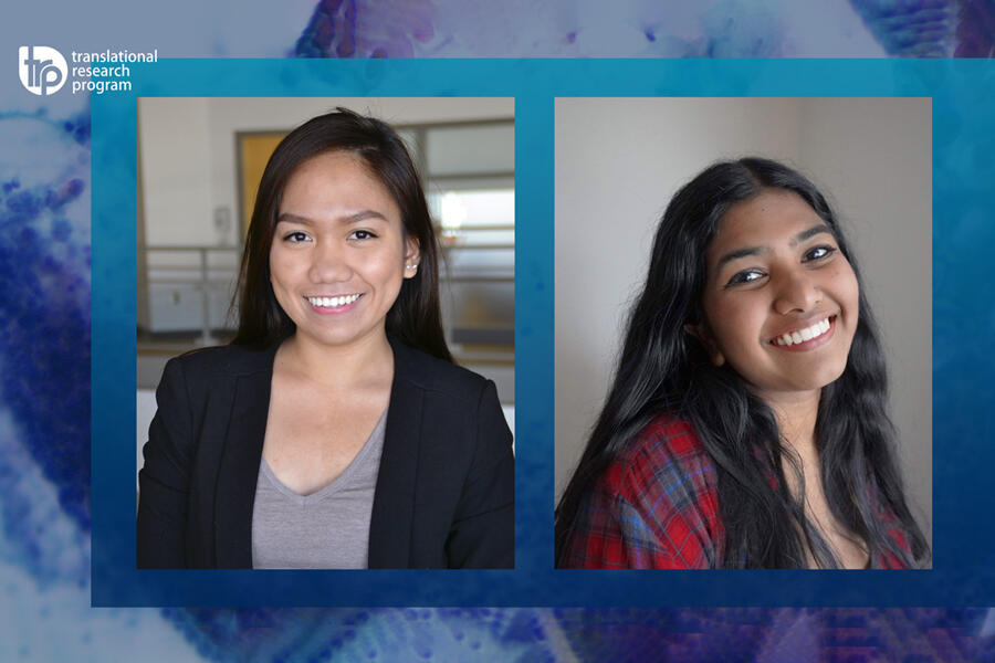 Geil Astorga and Abitha Suthakaran