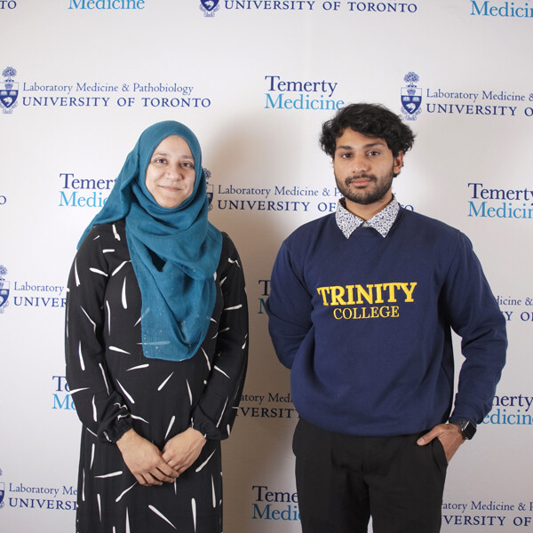 Asnia Shah & Mikhail Lobo (missing Linette Penney & Vedant Shukla)