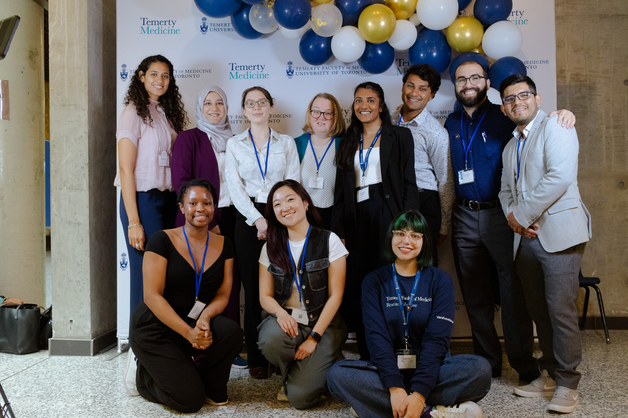 TRP team photo at the Temerty Faculty of Medicine Research Showcase 2024