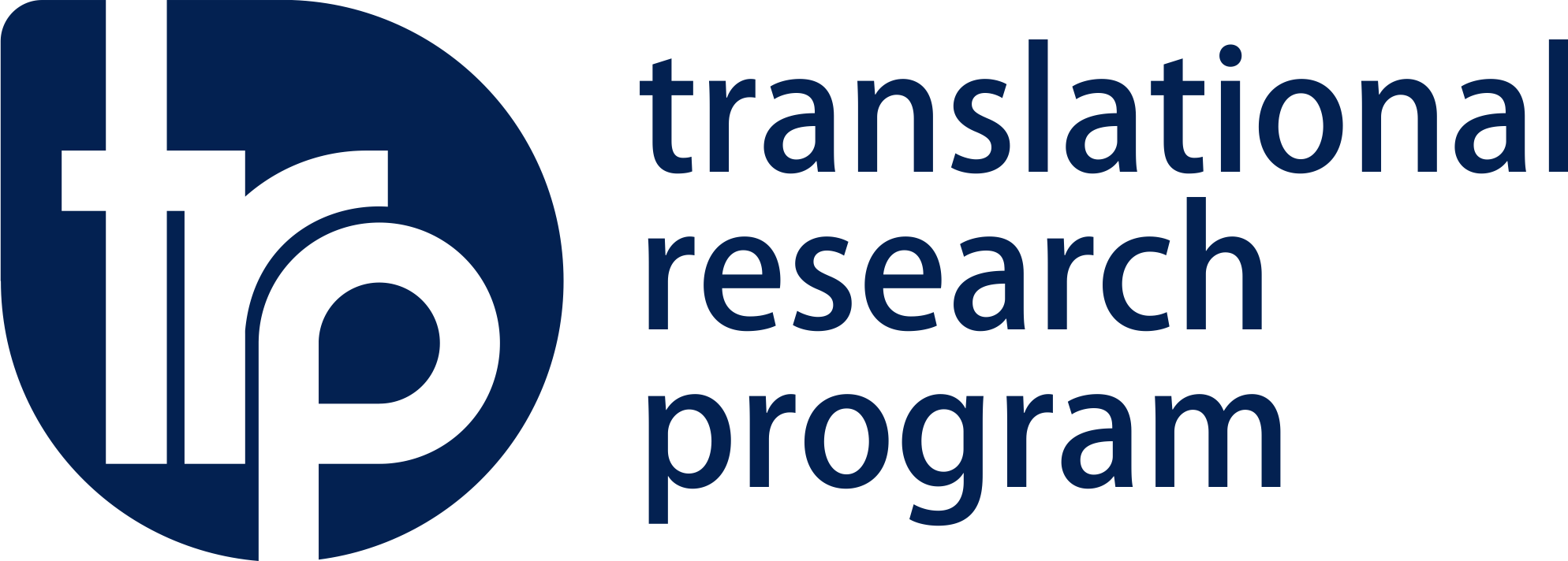 TRP Translational Research Program Logo Blue